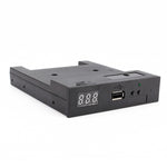 SFR1M44-U100K 軟碟機轉 USB 模擬器 500 kbps 用於電子琴，SFR1M44-U100K（黑色）