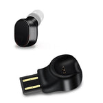 LESIRI X12 藍牙耳機 迷你無線耳機 便攜 USB 磁吸充電耳機 運動耳塞，適用於 iPhone