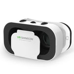 VR 眼鏡 Shinecon 第五代 VR 眼鏡 3D 虛擬實境眼鏡，輕巧便攜盒，適用於 4.7-6.0 吋手機