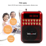 便攜充電式FM收音機喇叭，支援USB / TF卡 / 音樂MP3播放器