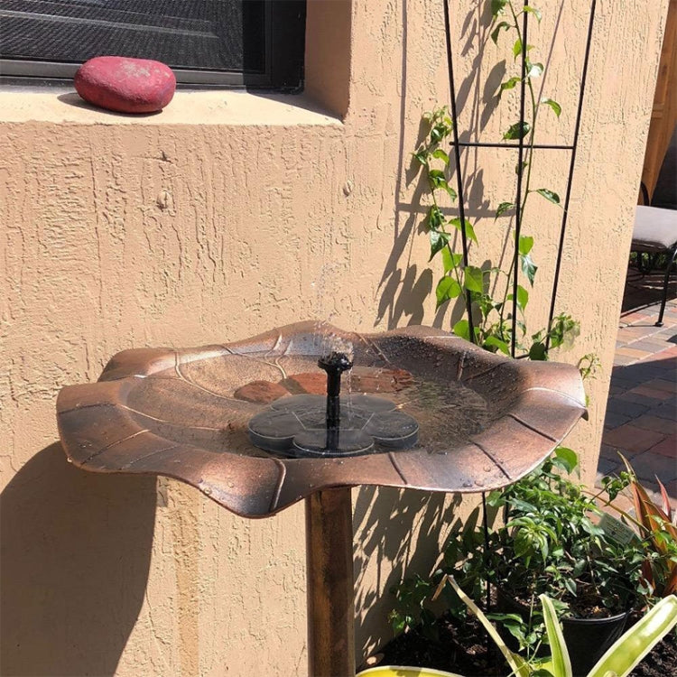 戶外太陽能噴灑迷你噴泉無刷水泵噴頭花園裝飾，太陽能水泵噴頭