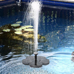 戶外太陽能噴灑迷你噴泉無刷水泵噴頭花園裝飾，太陽能水泵噴頭