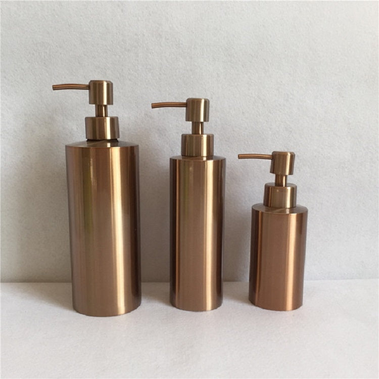 不鏽鋼手動皂液瓶 檯面皂液器，250ml，550ml