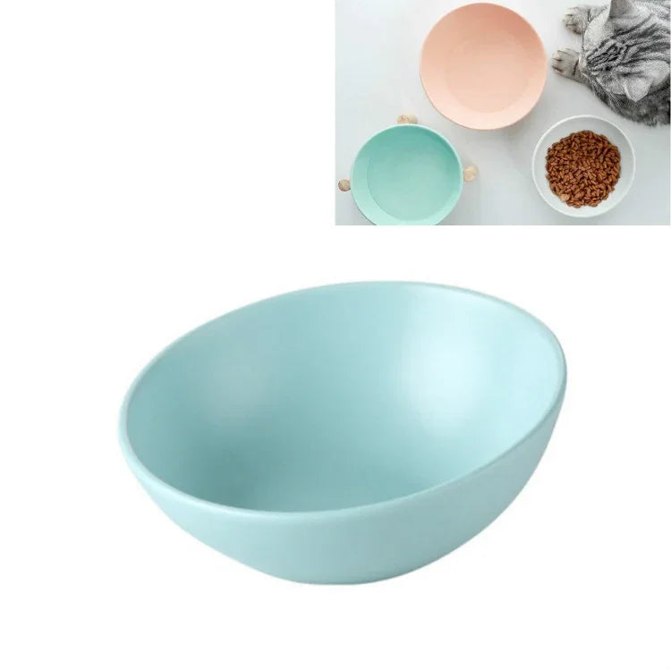 貓狗食碗 寵物陶瓷碗，15cm/300ml 碗，18cm/600ml 碗