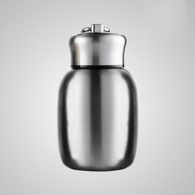 迷你可愛咖啡真空保溫瓶 不鏽鋼杯 旅行飲水瓶 保溫杯，200ML，280ML