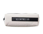 Creative School Pencil Case Simple Solid Color Large Pen Bag, Pen Bag