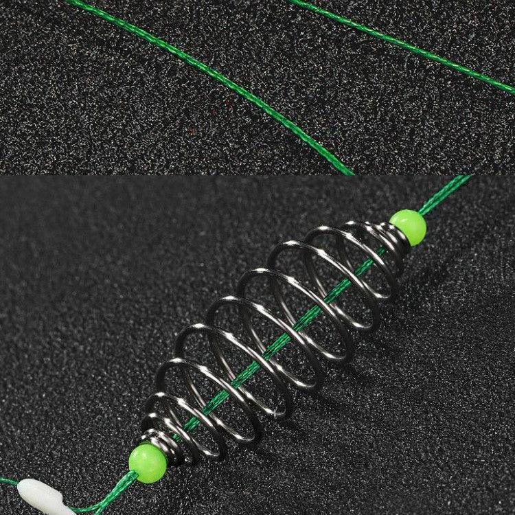 5 in 1 Stranded Double Hook Anti-winding Silver Carp Fishing Group Spring Fishing Hook, 8, 9, 10, 11, 12, 13