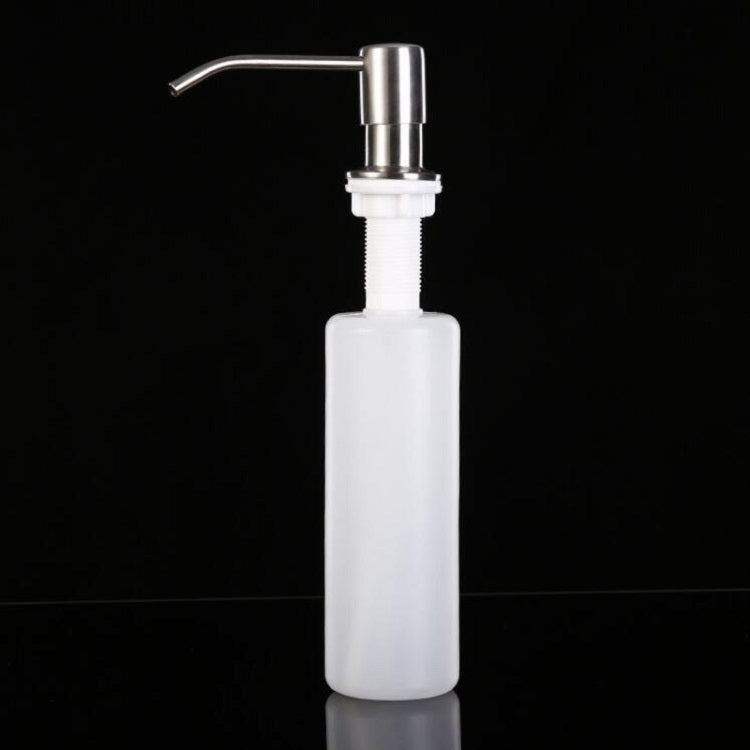 不鏽鋼水槽肥皂分配器洗碗液洗手液瓶，水槽肥皂分配器瓶