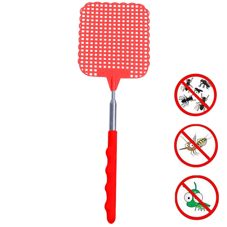Creative Retractable Plastic Fly Swatter Summer Supplies Mosquito Swatter