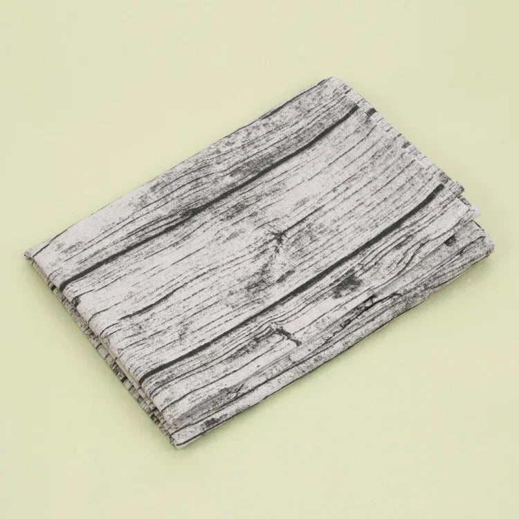 復古流行桌布亞麻長方形桌布木紋防塵餐廳桌布，50x70cm，70x70cm，90x90cm，100x140cm，140x140cm，140x180cm，140x200cm，140x220cm