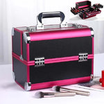 Professional Makeup Box Beauty Salon Manicure Toolbox, Magic Red, Coral Powder, Elegant Black, Noble Powder, Oversized Black, Oversized Pink
