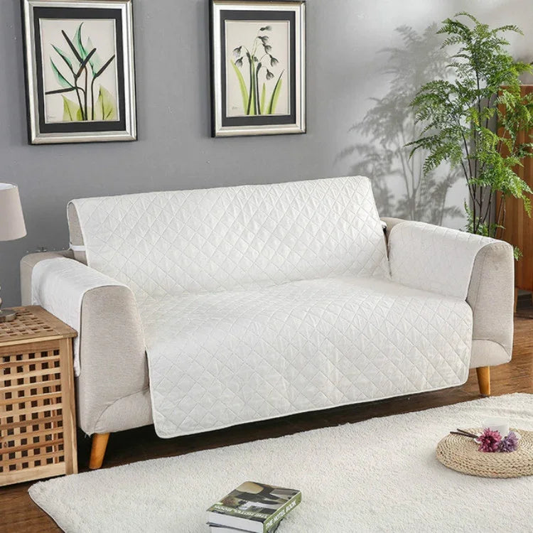 雙面可用機洗沙發套防滑躺椅沙發保護墊寵物狗貓適用，55x196cm，130x196cm，190x196cm