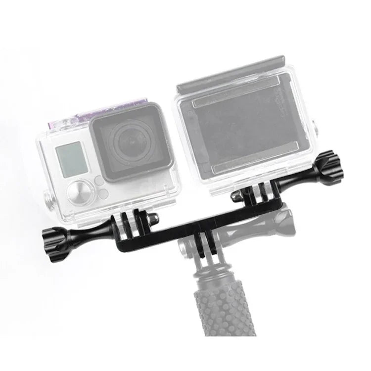 GoPro雙支架帶螺絲安裝轉接器