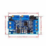 電流轉電壓模組 0 / 4-20mA 轉 0-3.3V5V10V 電壓發射器信號轉換調理適配器，0 / 4-20mA 轉 0-3.3V5V10V