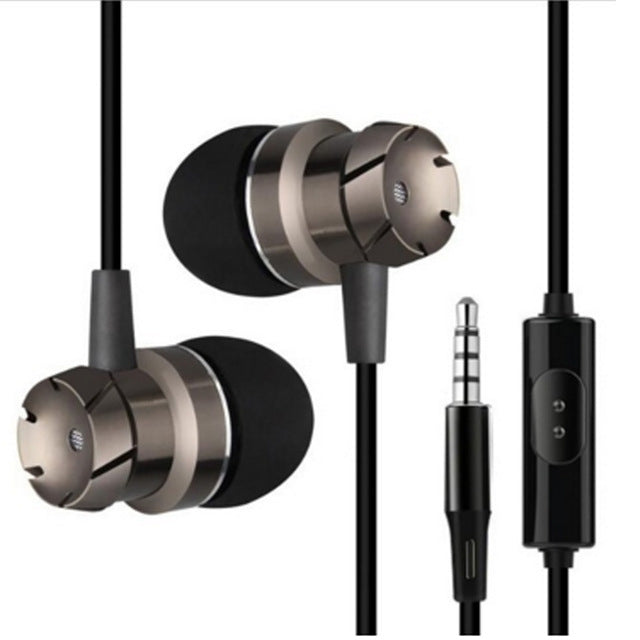 3.5mm 有線耳機 免提耳機 入耳式耳機帶麥克風 適用於小米 iPhone MP3 播放器 筆記型電腦