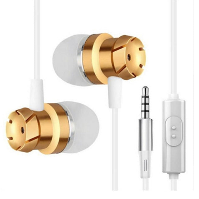 3.5mm 有線耳機 免提耳機 入耳式耳機帶麥克風 適用於小米 iPhone MP3 播放器 筆記型電腦