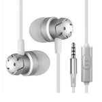 3.5mm 有線耳機 免提耳機 入耳式耳機帶麥克風 適用於小米 iPhone MP3 播放器 筆記型電腦