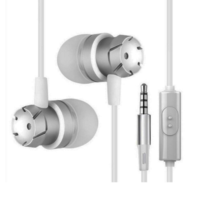 3.5mm 有線耳機 免提耳機 入耳式耳機帶麥克風 適用於小米 iPhone MP3 播放器 筆記型電腦
