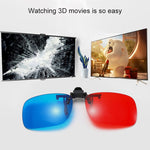 立體3D 紅藍眼鏡，近視及3D電影電腦電視專用