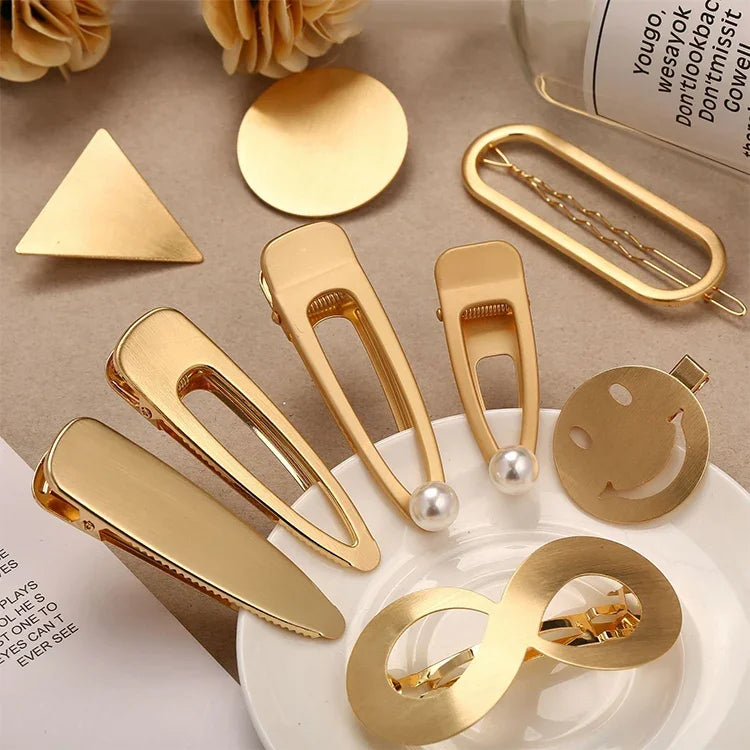 金屬彈簧髮夾美髮工具
