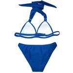 2 合 1 性感純色泳衣套裝 女士海灘比基尼泳裝，S，M，L，XL，XXL