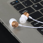 VPB S3 運動耳機 有線超重低音 3.5mm 裂紋耳機帶麥克風免提 適用於 Samsung MP3