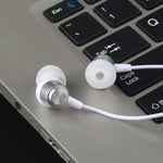 VPB S3 運動耳機 有線超重低音 3.5mm 裂紋耳機帶麥克風免提 適用於 Samsung MP3