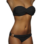 夏季性感女款比基尼套裝海灘裝，L、S、M