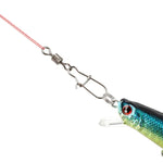 10 件/包不鏽鋼釣魚連接器軸承滾動旋轉連接器釣具配件，12(17mm)，10(20mm)，8(22mm)，7(25mm)，6(26mm)，5(29mm)，4(30mm)，3(34mm)，2(36mm)，1(40mm)