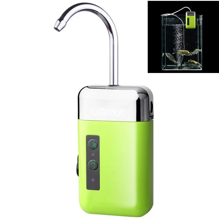 LINNHUE自動水泵充電吸水器戶外釣魚增氧泵，LINNHUE