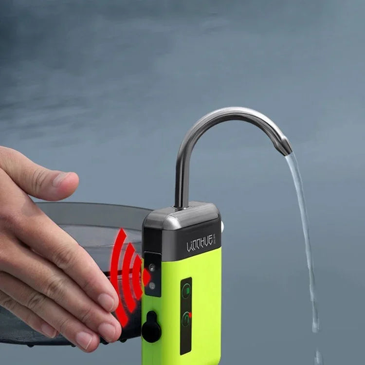 LINNHUE自動水泵充電吸水器戶外釣魚增氧泵，LINNHUE