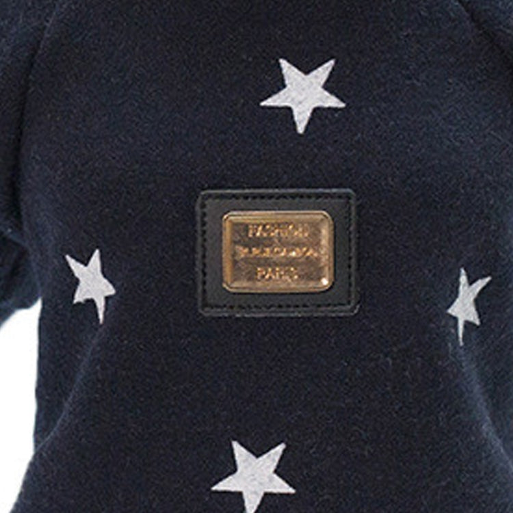 寵物秋冬五角星圖案毛衣寵物保暖衣, L, XXL, XL