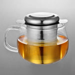 帶蓋不鏽鋼茶葉過濾器兼作滴水盤，不鏽鋼茶葉過濾器