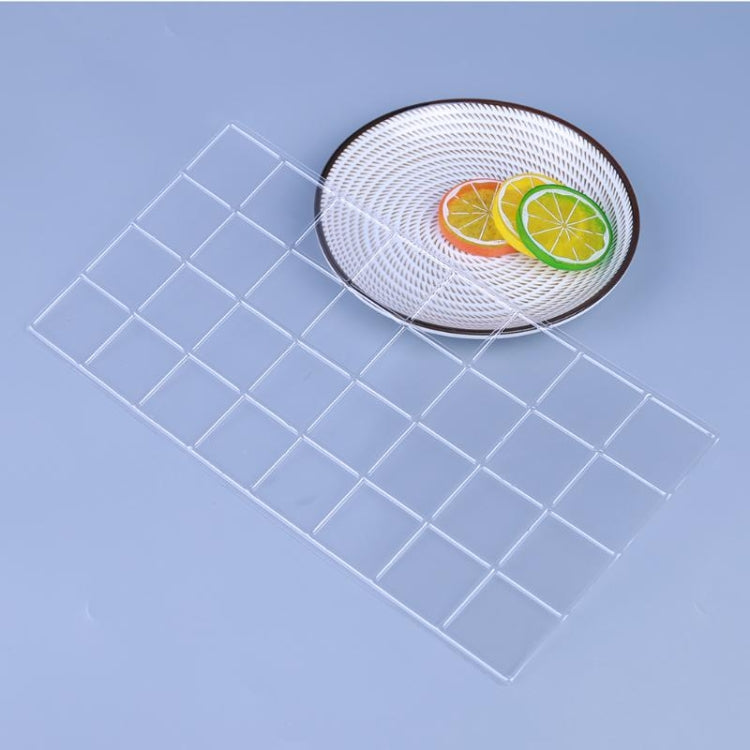 2套DIY蛋糕模具紋理翻糖印花模具，格子圖案，滾筒藤條