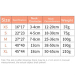 狗項圈PVC充氣寵物防搶項圈，S，M，L，XL