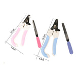 Two-piece Pet Toe Stainless Steel Cat and Dog Nail Clipper Filee, S, L
