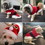 聖誕狗衣小型犬聖誕老人狗服冬季寵物外套, L, M, S, XS, XXS