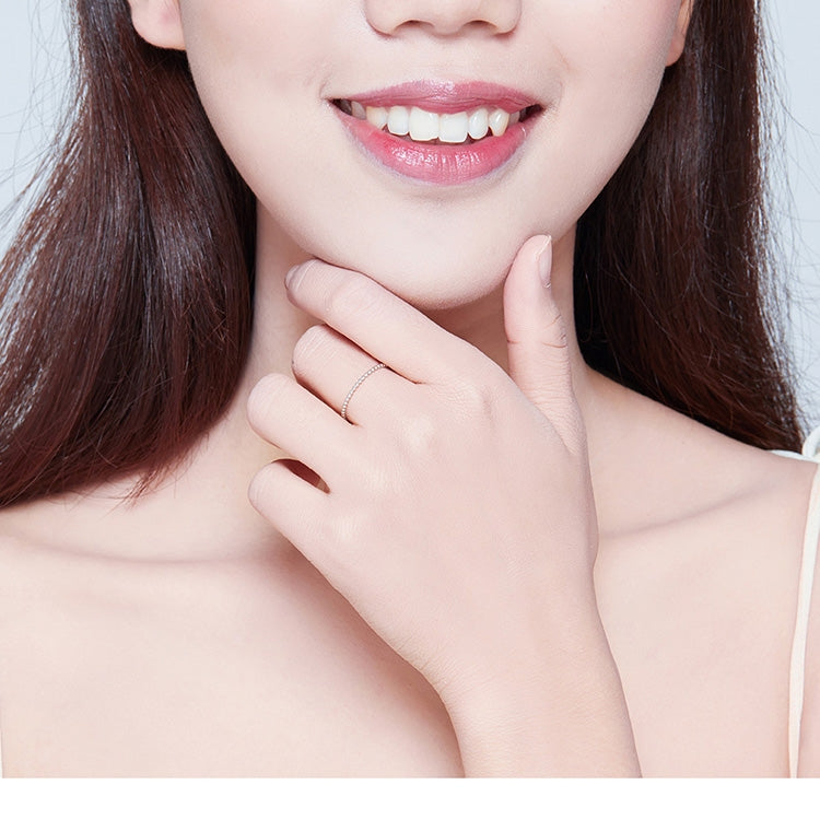 女性時尚魅力珠珠戒指珠寶，925銀