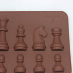 矽膠棋子巧克力模具冰糖皂模，棋子形狀