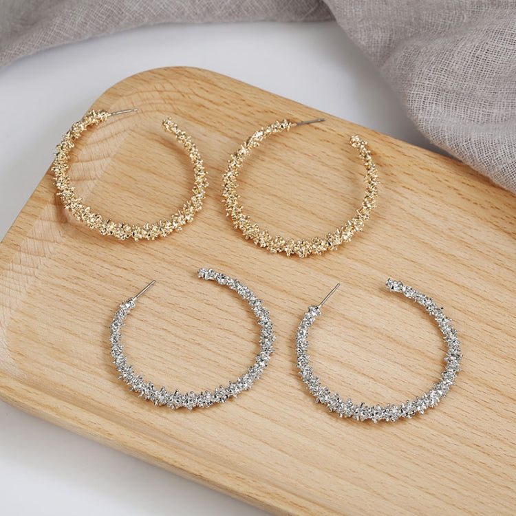 Vintage Round Fashion Earrings Female Jewellery, gold, white