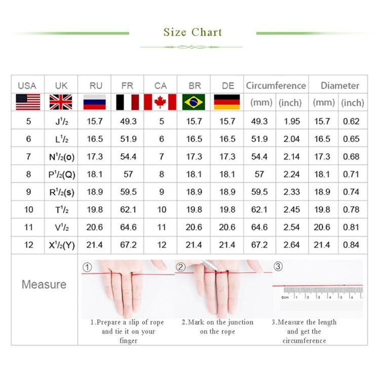 3件套雪花形寶石珠寶套裝女款，6，7，8，9，10