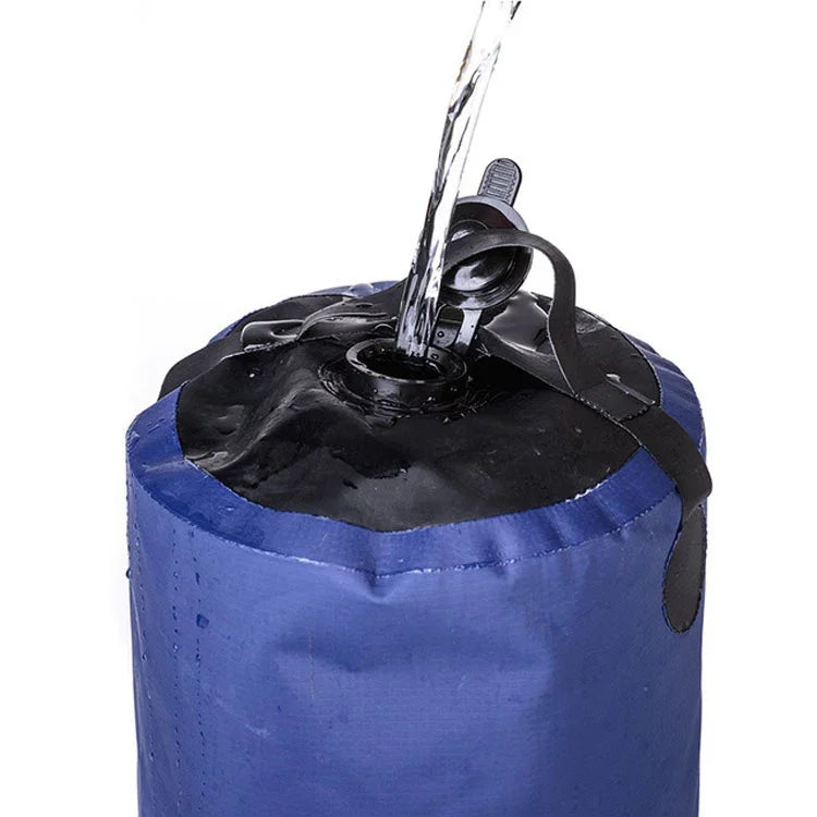 11L戶外露營徒步PVC便攜淋浴水箱水袋淋浴用