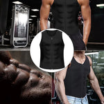 男士拉鍊背心腹部束腰健身服，S，L，XL，XXL，XXXL，M