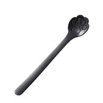 Stainless Steel Creative Cat Claw Coffee Spoon Dessert Cake Spoon, Cat Claw Spoon Gold, Hollow Cat Claw Spoon Gold, Cat Claw Spoon Rose Gold, Hollow Cat Claw Spoon Rose Gold, Cat Claw Spoon Black, Hollow Cat Claw Spoon Black, Cat Claw Spoon Colorful   ...