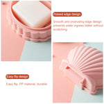 Household Drain Soap Box Student Dormitory Portable Soap Rack Storage Box