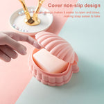 Household Drain Soap Box Student Dormitory Portable Soap Rack Storage Box