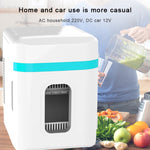 10L 迷你冰箱 車用家用雙用小型宿舍冰箱，中國插頭，10L 迷你冰箱