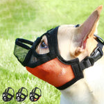 寵物鬥牛犬口罩寵物用品，全網罩版本，XXS，XS，S，M，L