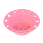 美容工具 矽膠刷盤 化妝刷專用清潔碗