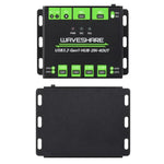Waveshare 23929 USB 集線器，擴展 4 個 USB 3.2 埠，可切換雙主機，多重保護，23929